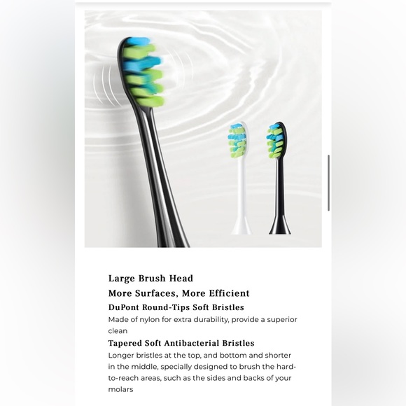 🆕 Sodentist Sonic Electric Toothbrush (2 Pack) - Picture 10 of 12